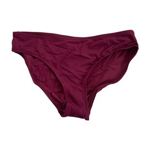 Andie Swim The Bikini Bottom Size L Plum NWT